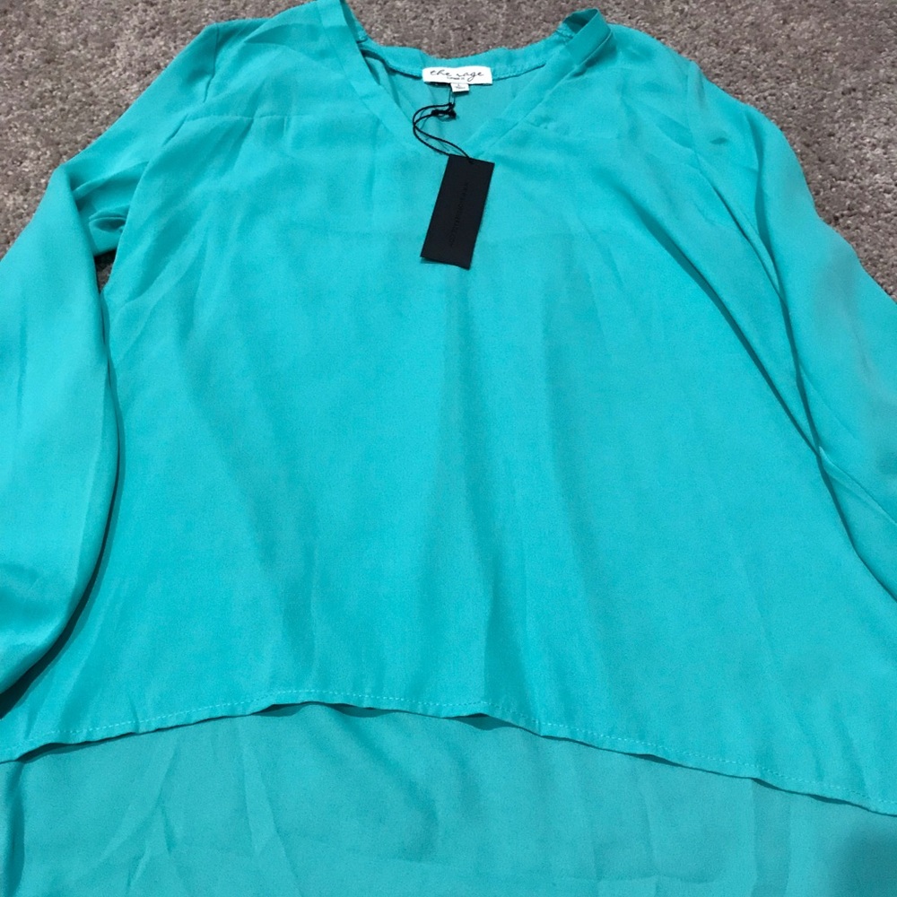 Turquoise Blouse